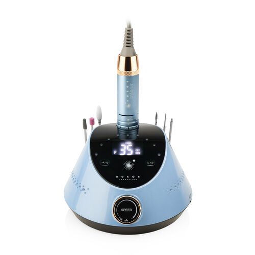 Manicure cutter BUCOS Nail Drill X2 PRO OCEAN BLUE
