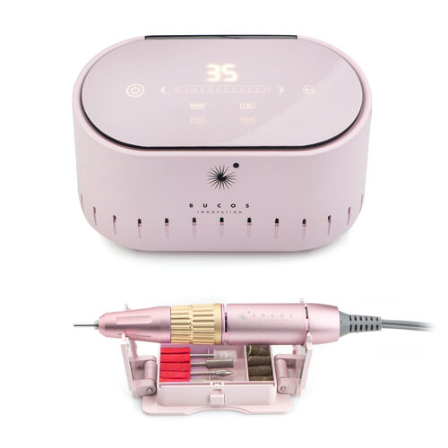 Manicure cutter BUCOS Nail Drill X3 PRO LIGHT PINK