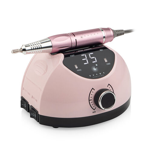 Manicure milling machine Bucos Nail Drill X4 PRO SMOOTH PINK 65 Watt, 35,000 rpm.