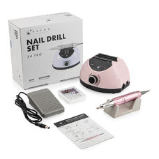 Фрезер для манікюру Bucos Nail Drill X4 PRO SMOOTH PINK 65 Ватт, 35 000 об/хв.