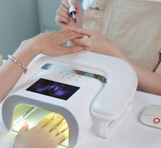 AI manicure lamp O Nail 2025–2026 with intelligence White