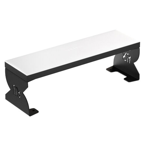 COMFORT SHEMAX Armrest – White on black legs