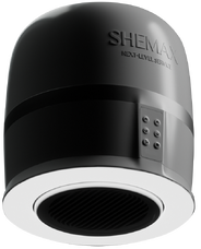 Витяжка для манікюру та педикюру з LED лампою SHEMAX Duo Pro 76W біла професійна