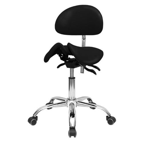 Craftsman's saddle stool model 4008-1 Black