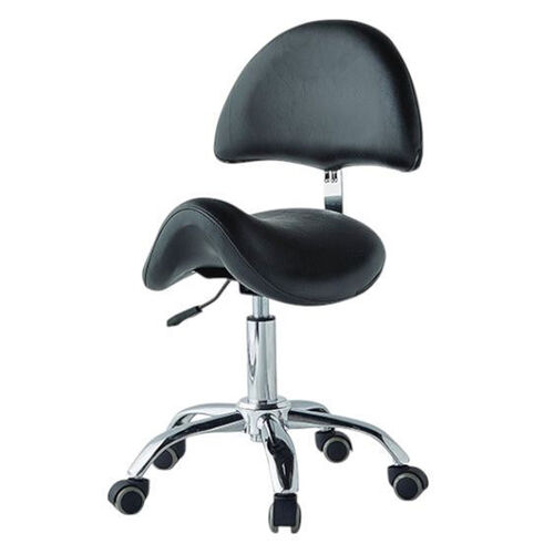 Craftsman's saddle stool model 017 Black