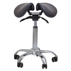 Craftsman's saddle stool model 4008 Black