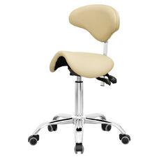 Craftsman's saddle stool model 7015 Beige