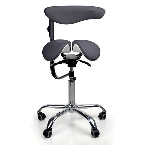 Craftsman's saddle stool model 8016-2 Anthracite
