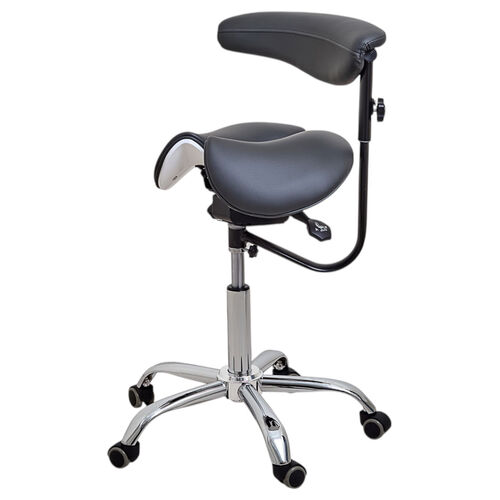 Craftsman's saddle stool model 8016-2 Black