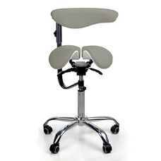 Craftsman's saddle stool model 8016-2 Gray
