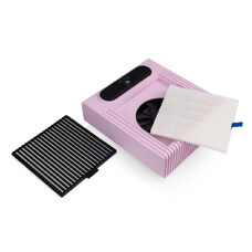 Hood for manicure Bucos Cyclone V1 PINK with HEPA filter 100W