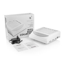 Витяжка для манікюру Bucos Cyclone V2 WHITE з НЕРА-фільтром 100W