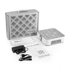 Витяжка для манікюру Bucos CYCLONE X SILVER з НЕРА-фільтром 60W