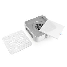 Витяжка для манікюру Bucos CYCLONE X SILVER з НЕРА-фільтром 60W
