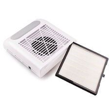 Витяжка для манікюру Simei 858-8 WHITE з НЕРА-фільтром 80W