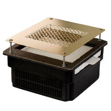 Built-in manicure extractor Teri 800 black (gold mesh), 100 W