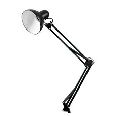 Table lamp on a clamp Black