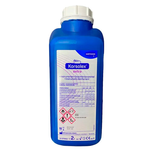 Disinfectant for thermolabile and thermostable instruments Korzolex Extra, 2000 ml