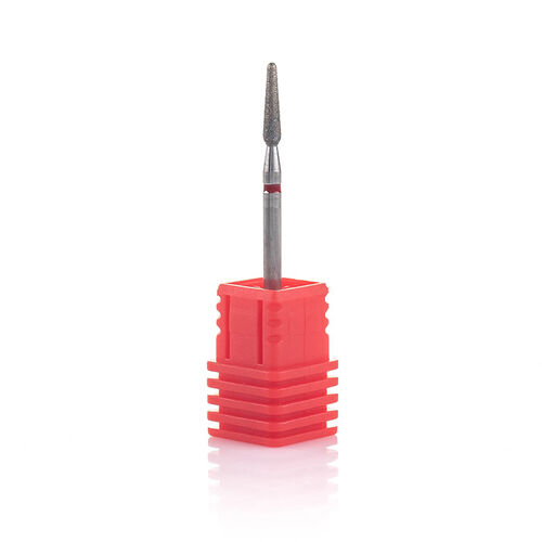 Diamond nozzle "Rounded kidney" - 263 025R diameter 2.5 mm red