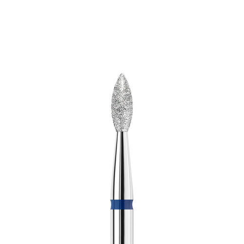 KWARK diamond-platinum bur, kidney shape, blue, 2.1 mm (PL215760MD)
