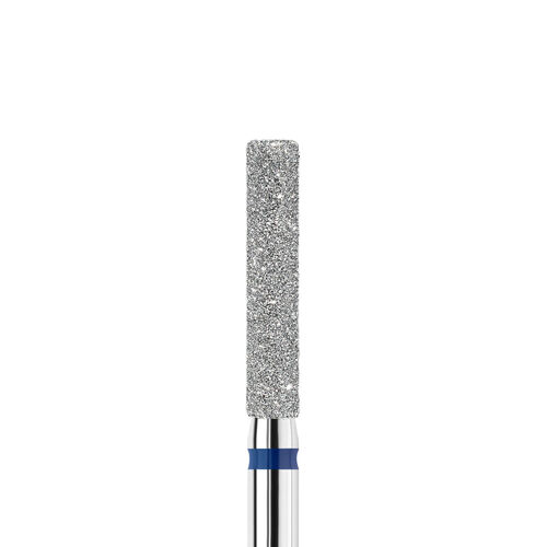 KWARK diamond-platinum bur, long cylinder, blue, 2.3 mm (PL231220MD)