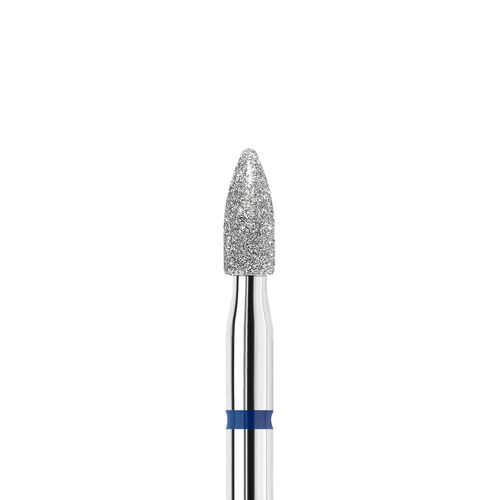 KWARK diamond-platinum bur, rounded cone "cartridge", blue, 2.5 mm (PL256040MD)