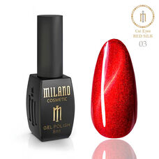 Гель-лак Cat Eyes RED SILK №03, 8 мл