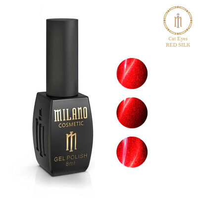 CAT EYE RED SILK Milano