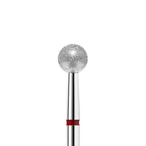 KWARK diamond-platinum bur, ball, red, 5 mm (PL504810FD)