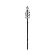 KWARK tungsten carbide cutter, rounded cone "corn" "Shark Blade", blue-violet notch, 6 mm (KANV-5014M)