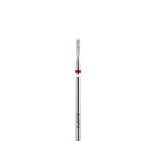 KWARK tungsten carbide cutter, spherical cylinder for left-handed use, red, 1.6 mm (KC09106FO-L)
