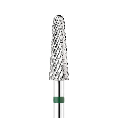 KWARK tungsten carbide cutter, rounded cone, green, 4 mm (KC25304C0)