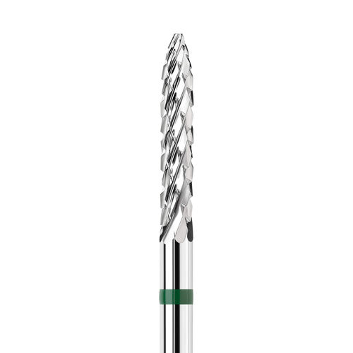 KWARK tungsten carbide cutter, sharp cone, green, 2.3 mm (KC95904C0)