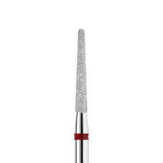 KWARK diamond-platinum bur, rounded cone, red, 1.8 mm (PL181240FD)