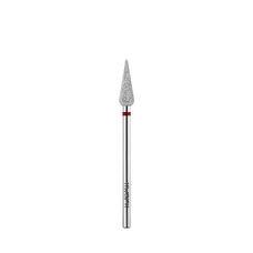 KWARK diamond-platinum bur, pear cone, red, 4 mm (PL401280FF)