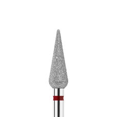 KWARK diamond-platinum bur, pear cone, red, 4 mm (PL401280FF)