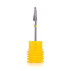 Carbide milling cutter "Cone, hemispherical end" - 194110040 yellow
