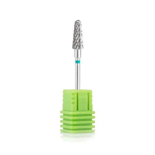 Carbide milling cutter "Cone, hemispherical end" - 194 220 045 green