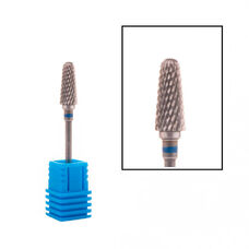 Carbide milling cutter "Cone, hemispherical end" - 194190040 blue