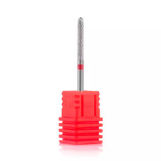 Carbide milling cutter "Thin cone, hemispherical end" -292 140 023/C.2.35R, red
