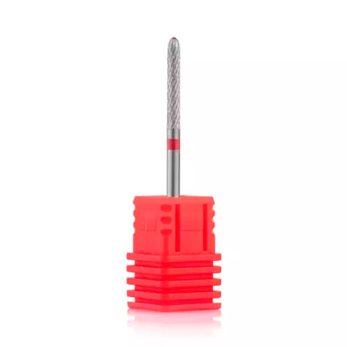 Carbide milling cutter "Thin cone, hemispherical end" -292 140 023/C.2.35R, red