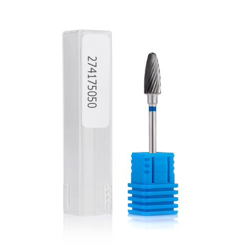 Carbide milling cutter "Cone, hemispherical end" - 274175050 blue