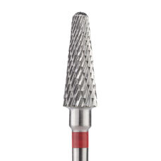 Carbide milling cutter "Cone, hemispherical end" - 194140045, red