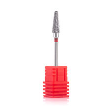 Carbide milling cutter "Cone, hemispherical end" - 194140045, red