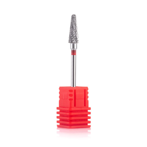 Carbide milling cutter "Cone, hemispherical end" - 194140045, red