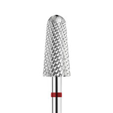 Carbide-Tungsten Nail Drill Bit KWARK, Ball Cone, Red, 6 mm (KT25604F0S)