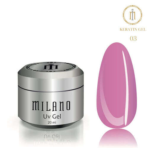 Gel Keratin Gel Milano No. 003, 20 ml