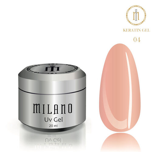 Gel Keratin Gel Milano No. 004, 20 ml