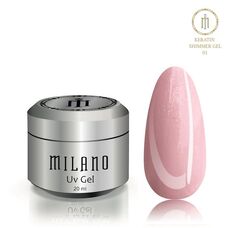 Гель Keratin Shimmer Gel Milano №001, 20 мл