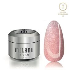 Гель Keratin Shimmer Gel Milano №003, 20 мл